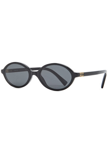 Oval-frame sunglasses | Harvey Nichols