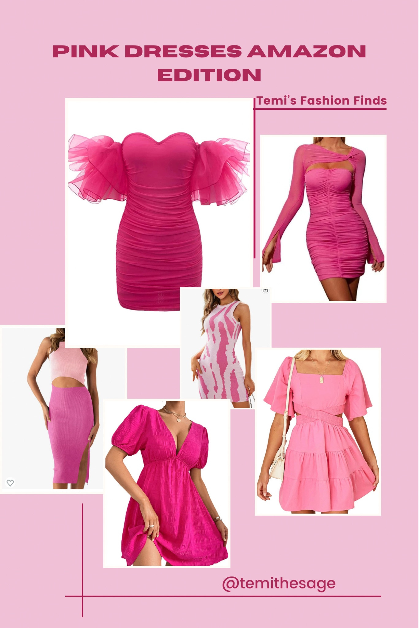 Summer is here! And what a great time to pull out summer dresses in pink! Pink is a beautiful, vibrant and feminine color. These dresses are perfect for brunch and summer occasions. I've put together a selection of gorgeous pink dresses, I think you would love! '

#LTKstyletip #LTKFind