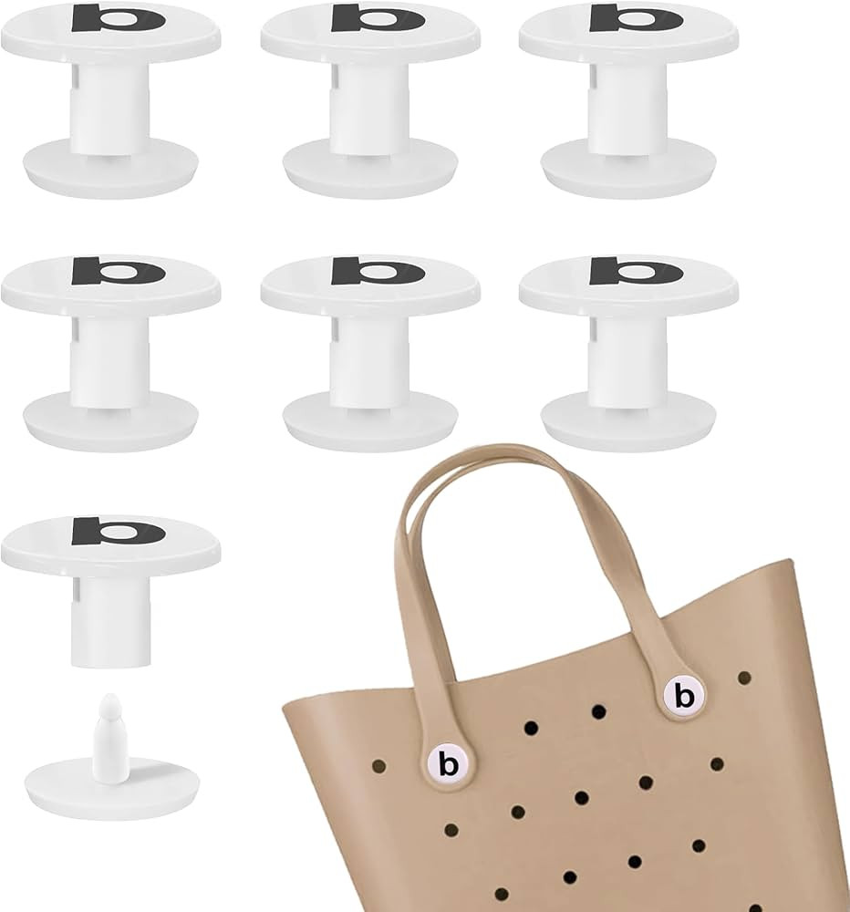 6-Pack Replacement Rivets for Bogg Bag, Rivets for Beach Tote Bag Repair, Rubber Bag Accessories ... | Amazon (US)