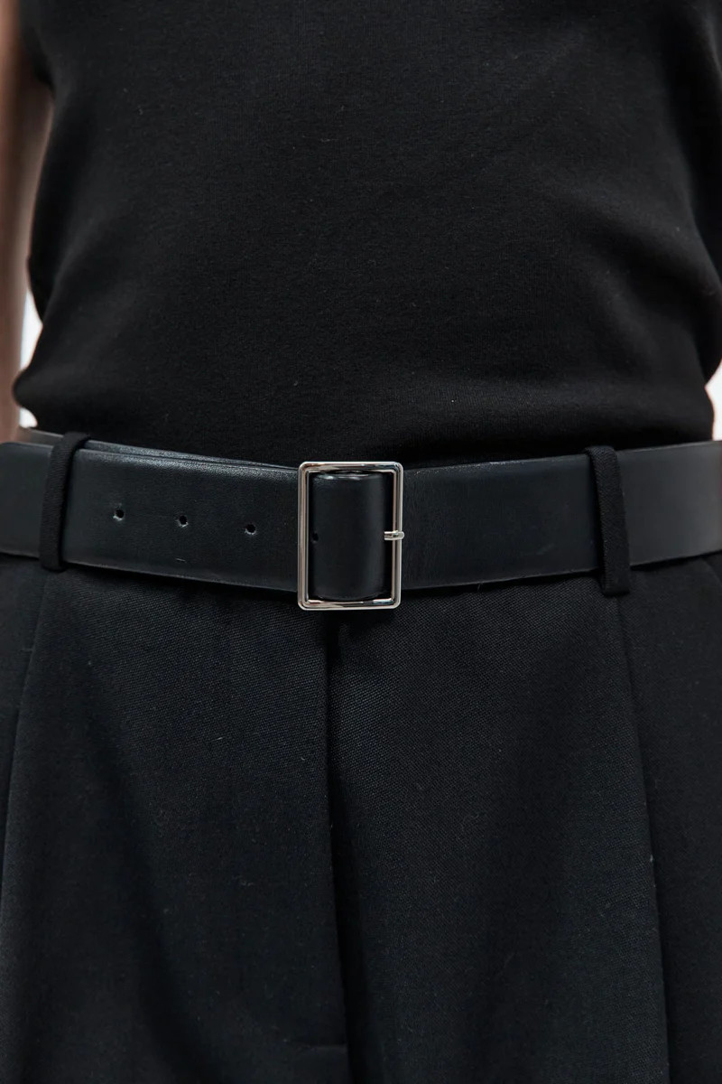 PRE-ORDER: Classic Homme Belt - Black | St. Agni (US, UK, EU)