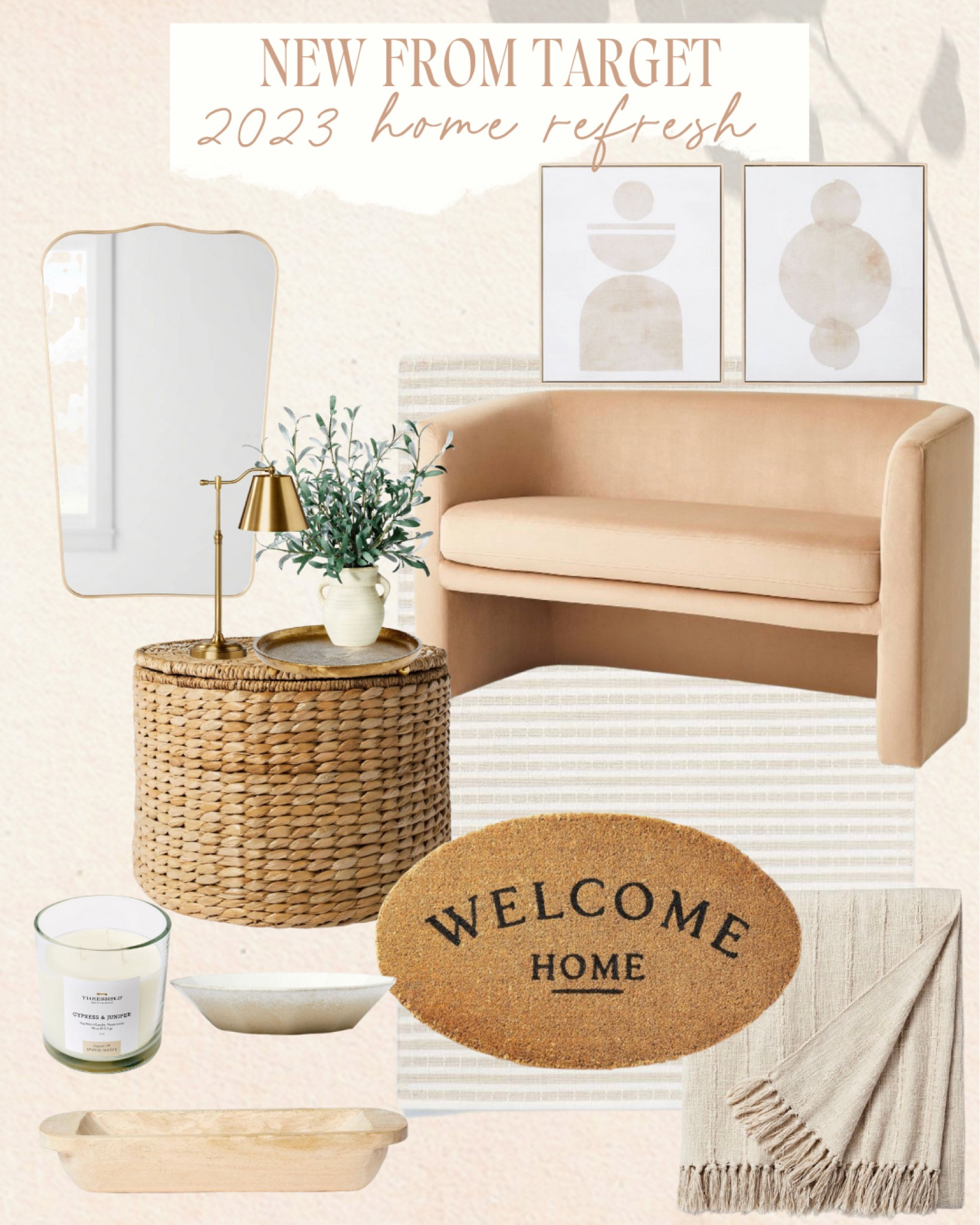 New target home decor! Studio McGee 2023 collection and threshold 2023 collection!

#LTKhome