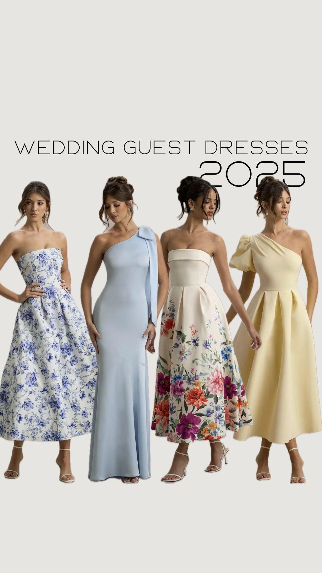 Soft pastels & dreamy florals – the perfect wedding guest dresses 🌸✨
From garden parties to romantic summer weddings, these feminine styles are effortlessly elegant. Think flowy fabrics, delicate prints, and silhouettes that flatter every figure. Whether you're into soft pinks, lavender tones, or watercolor florals – these dresses are made to turn heads (without outshining the bride 😉).
Shop my favorite looks for the season below!

#LTKeurope #LTKkleider #LTKspring