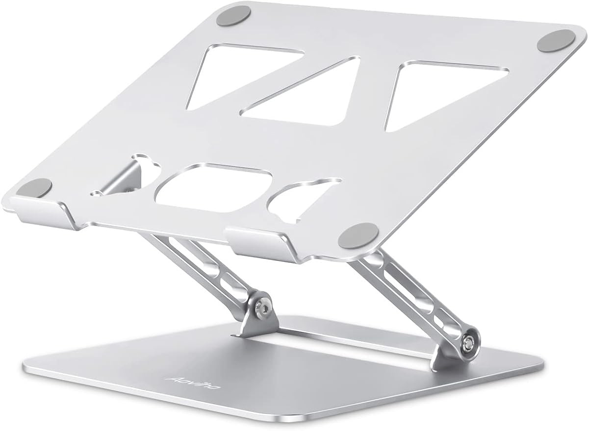 Aoviho Adjustable Laptop Stand for Desk,Portable Laptop Stand Holder and Riser,Foldable Aluminum ... | Amazon (US)