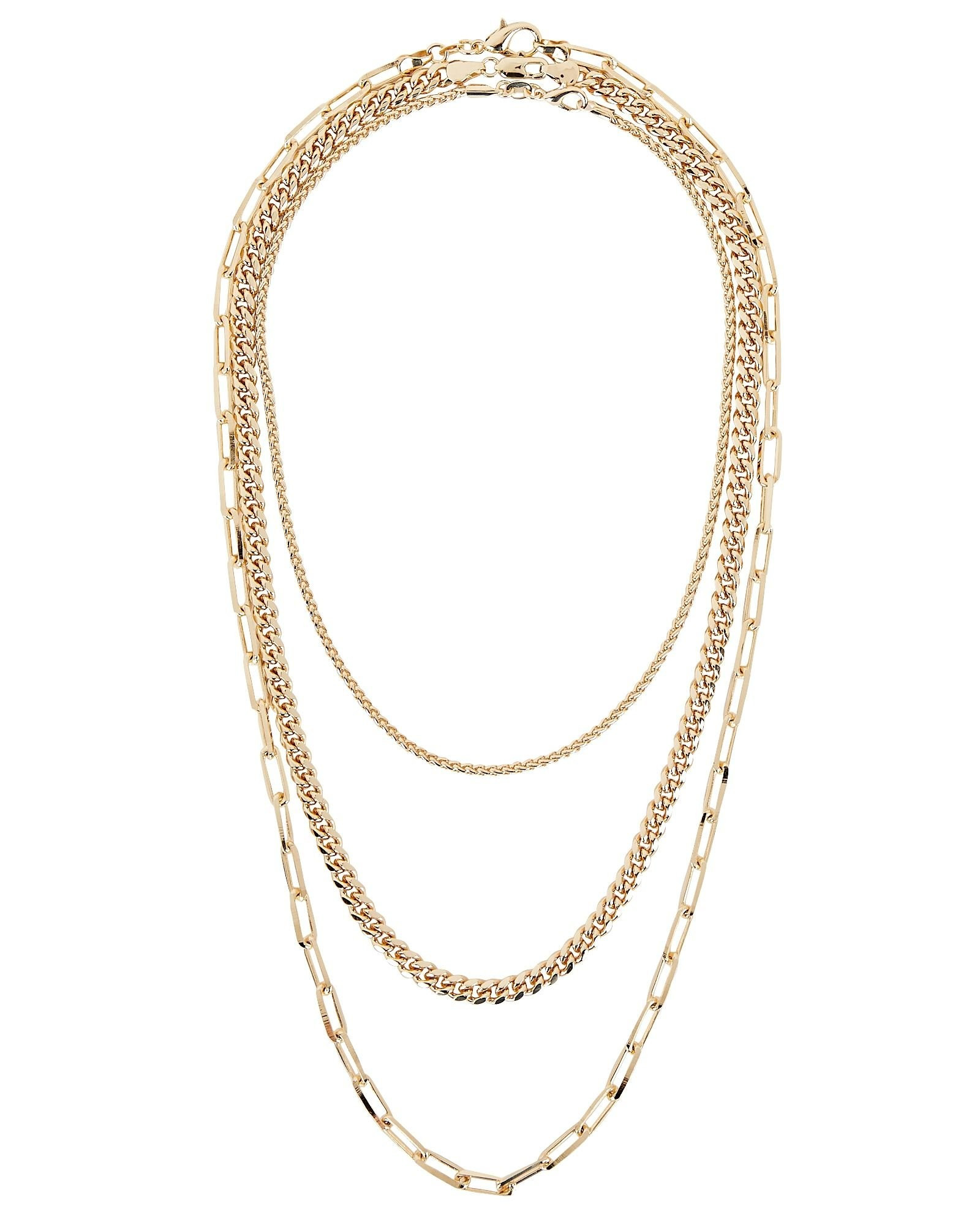 Versailles Layered Chain Necklace | INTERMIX