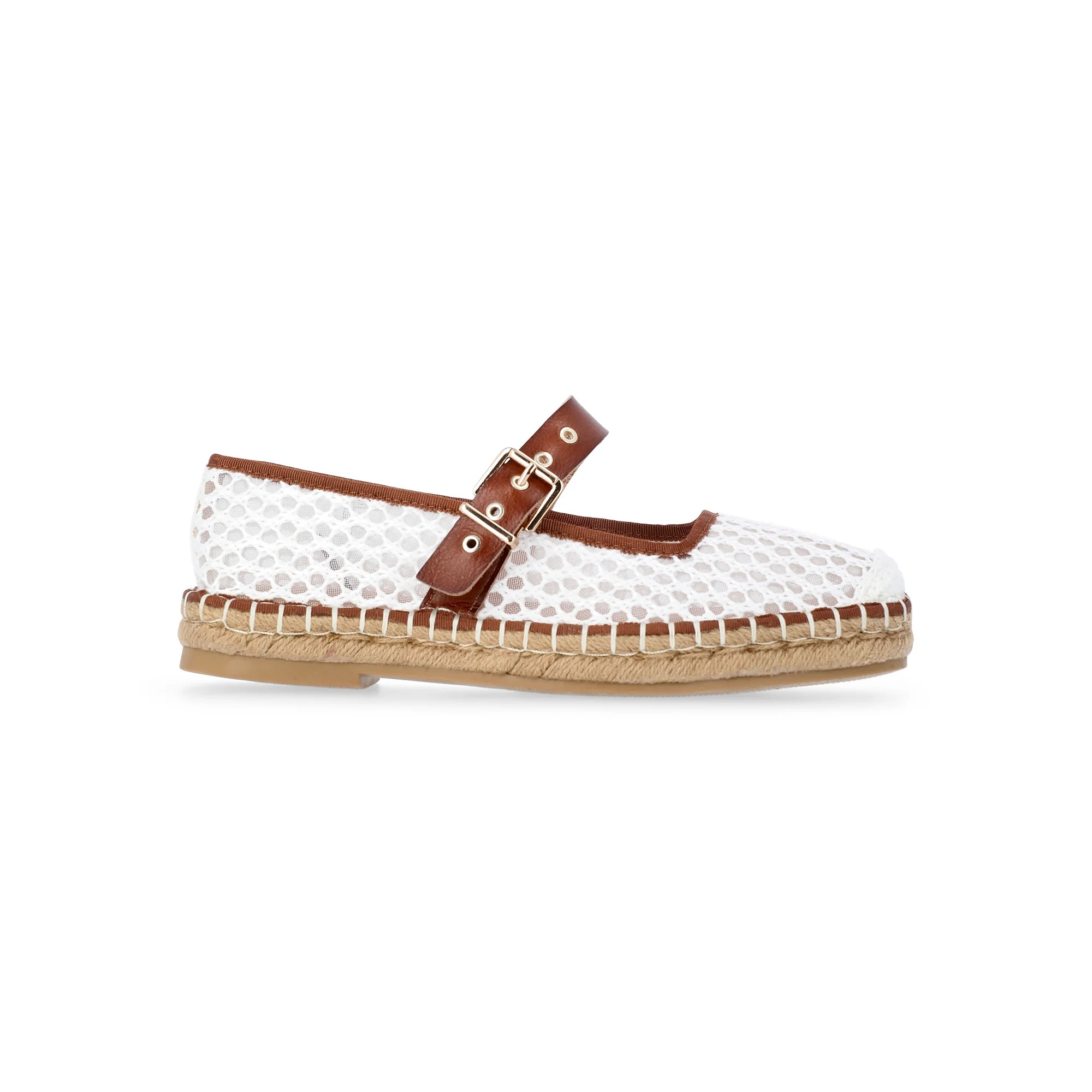 Time and Tru Women's Espadrille Mary Jane Flats | Walmart (US)