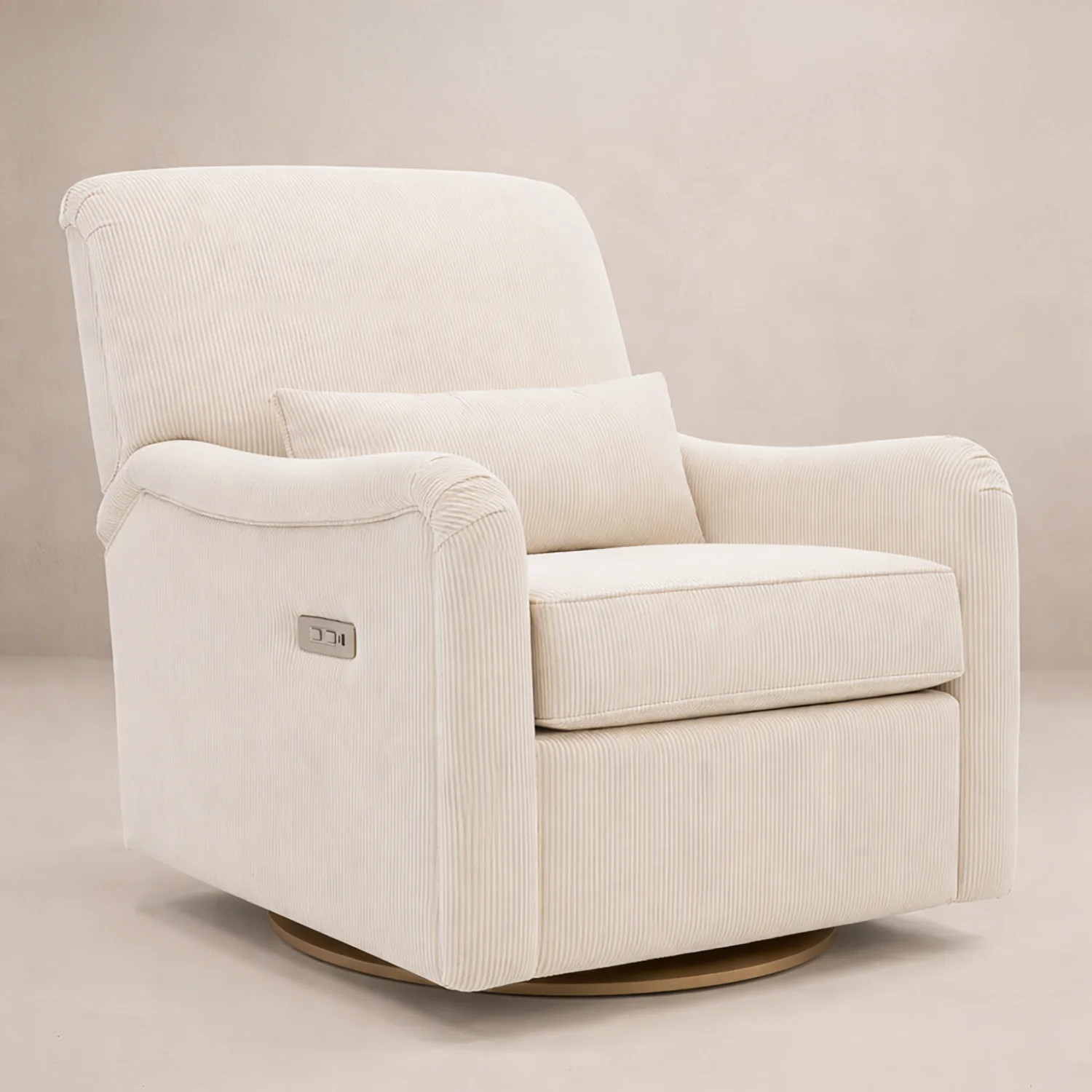 Teddy Gliding Swivel Nursery Recliner | Oilo Studio