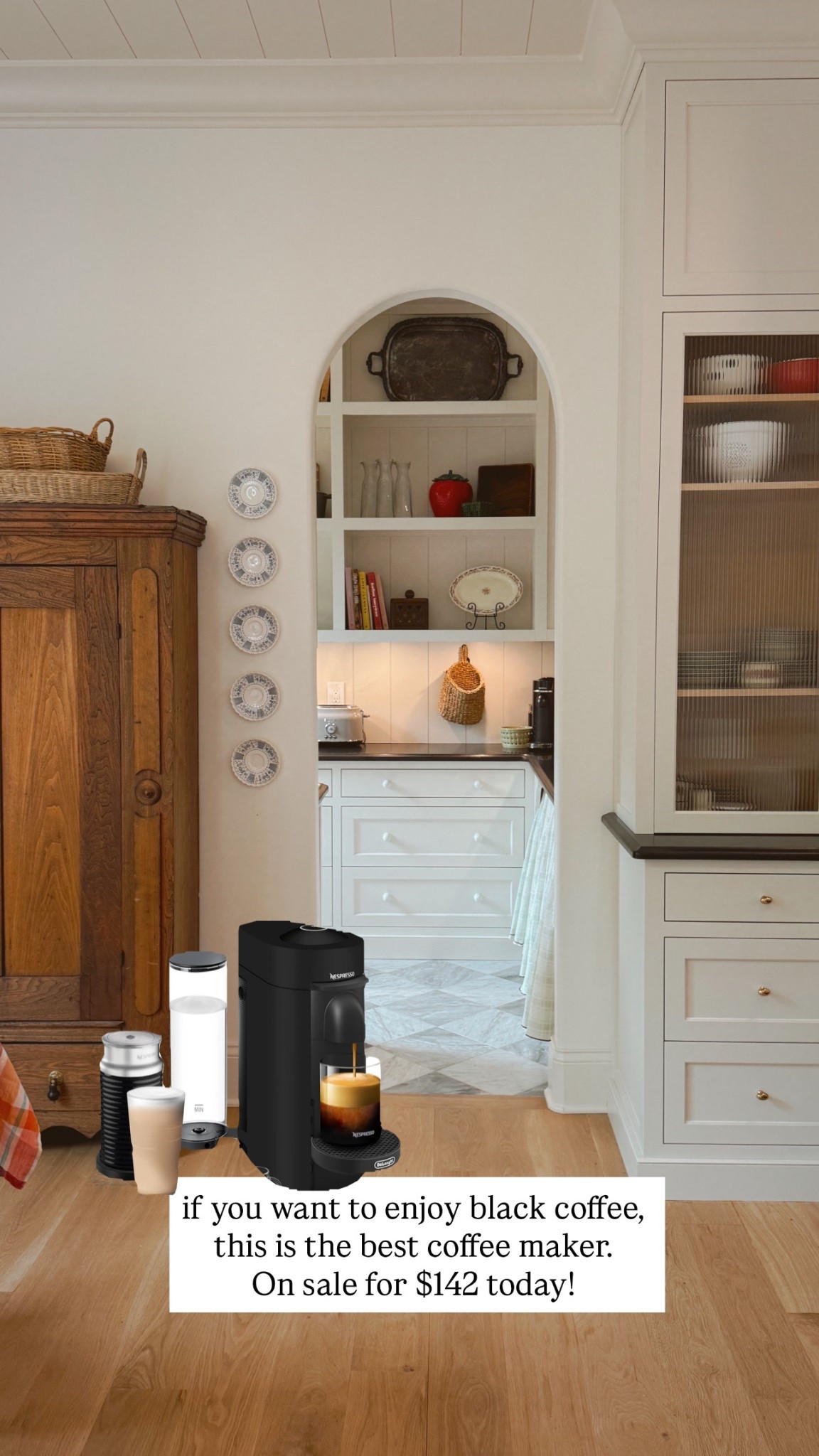 Obsessed with this coffee maker- black coffee, lattes, iced drinks with one button. Frother included! 

#LTKSaleAlert #LTKHome