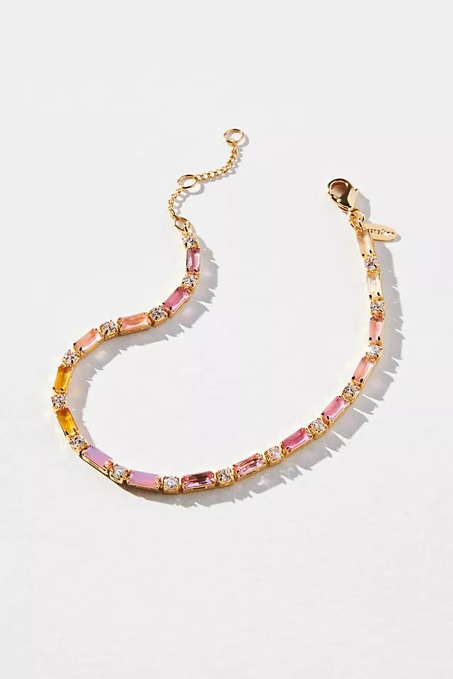 Baguette Tennis Bracelet | Anthropologie (US)