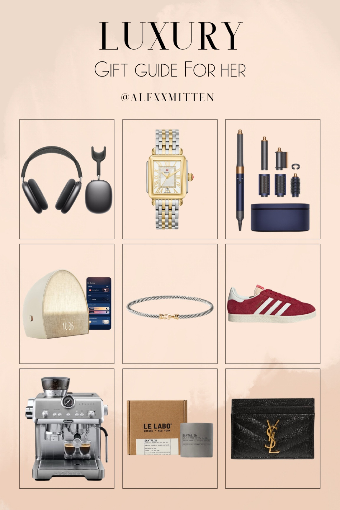 Luxury gift guide for her! If you’re looking to splurge get her some of these picks! 

Christmas | gift guide | gifts for her | luxury | shoes | beauty | home 


#LTKGiftGuide #LTKCyberWeek #LTKHoliday