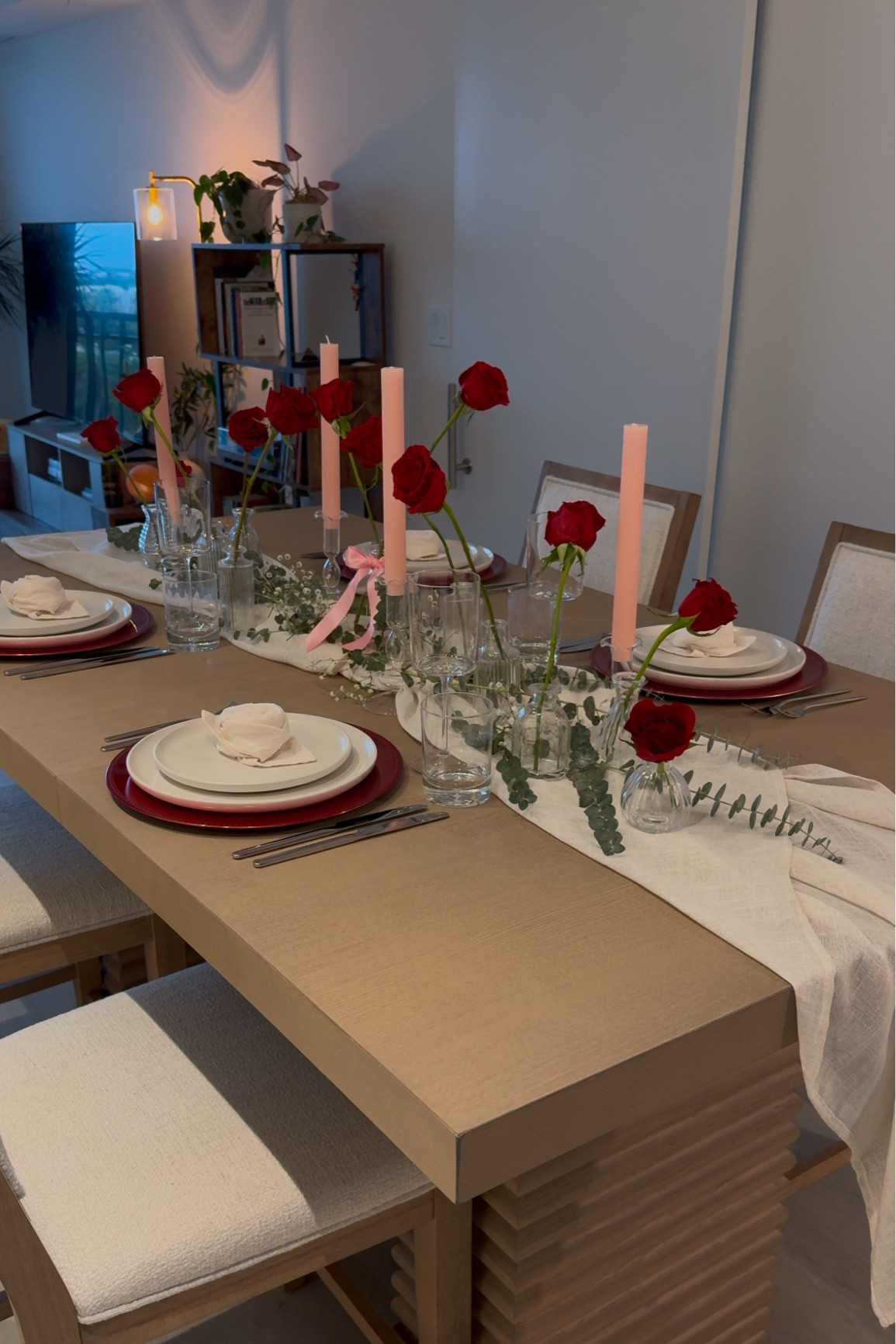 A red rose Valentines table 🥀

#LTKSeasonal #LTKHome #LTKParties