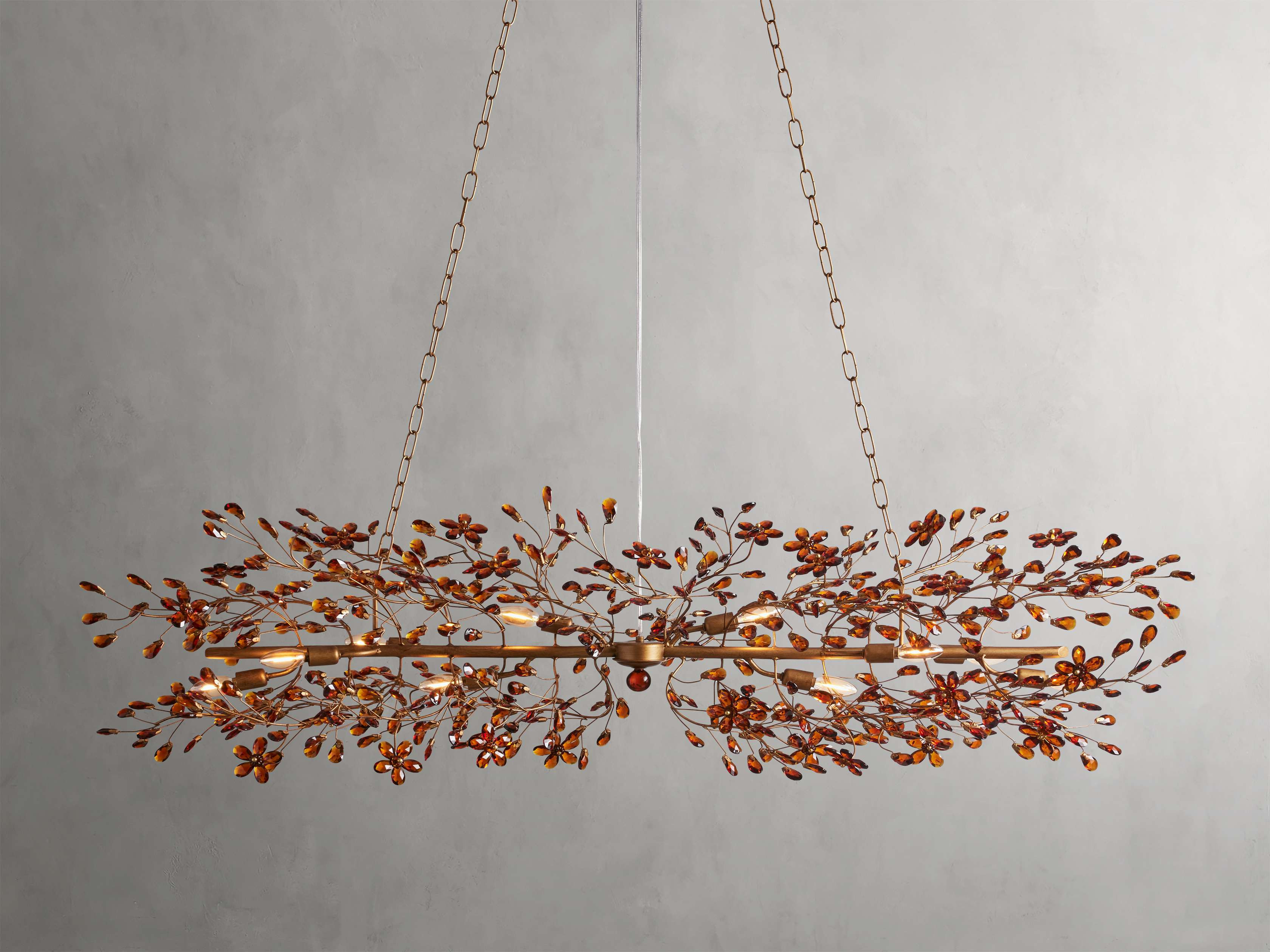Fiore Linear Chandelier | Arhaus