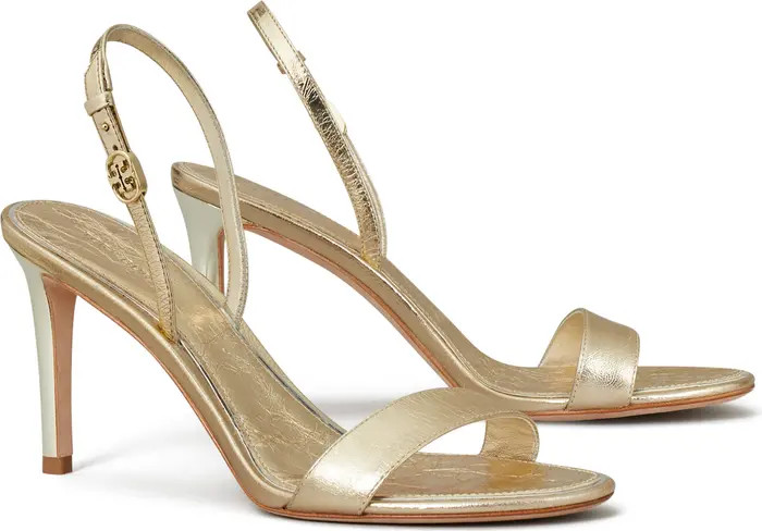 Double T Buckle Slingback Sandal (Women) | Nordstrom