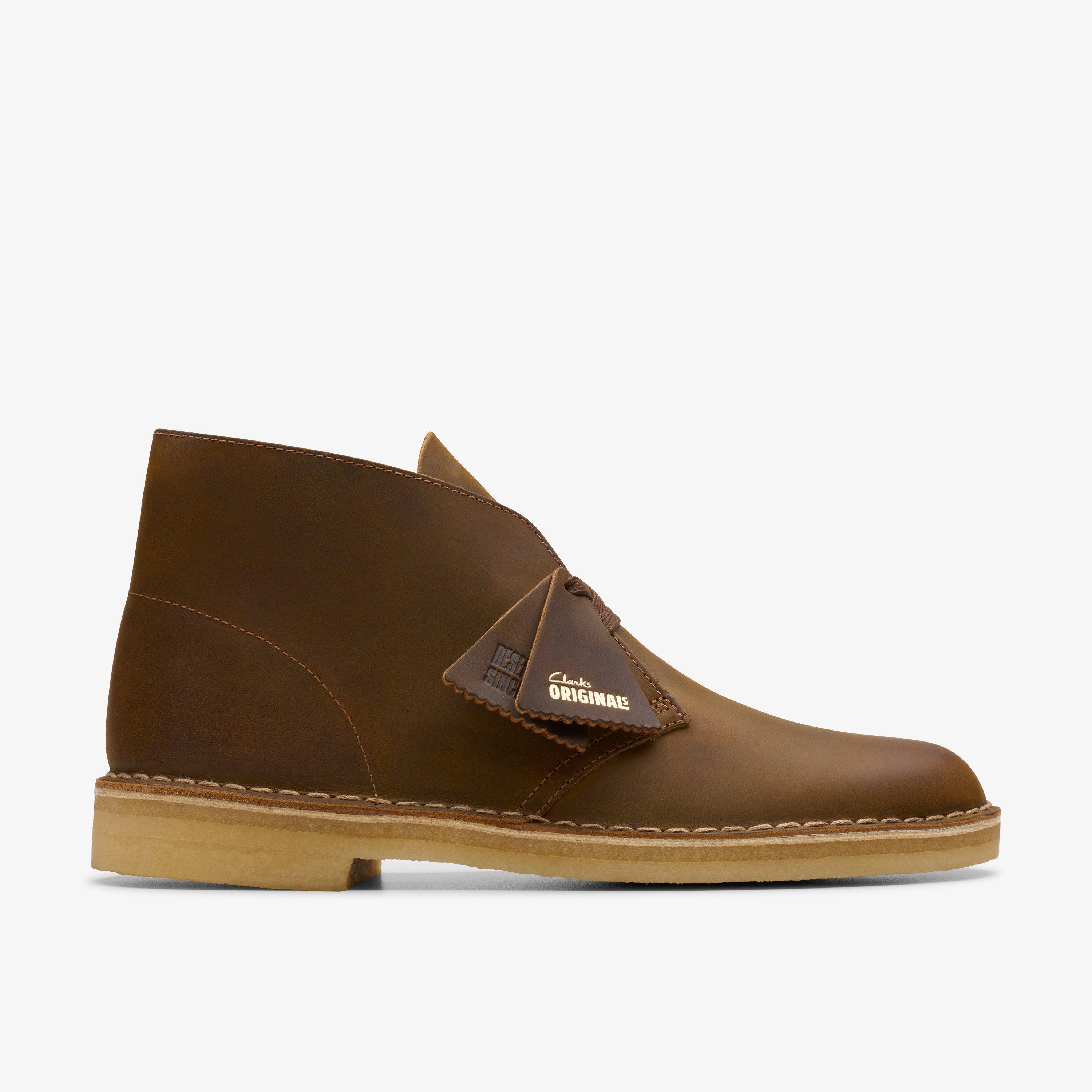 MENS Desert Boot Pale Khaki Suede Desert Boots | Clarks US | Clarks (US)