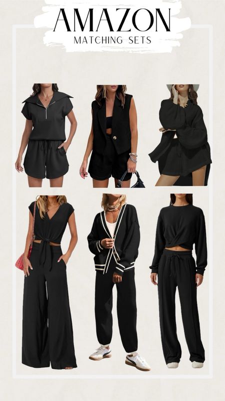 All of these Amazon sets were great quality I did a size xl in all of them. Length was great for me as well I’m 5’5 . 

#matchingset ,matching sets, #amazon #amazonfashion #sets 

#LTKfindsunder50 #LTKmidsize #LTKsalealert