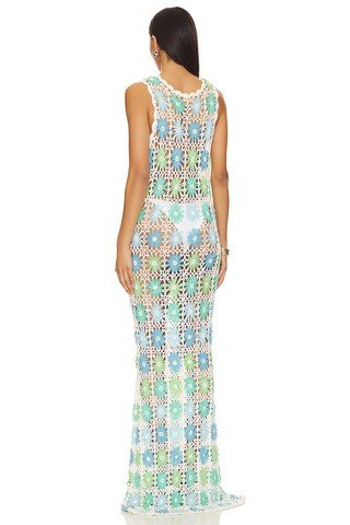 Vacay Tank Coverup in White Multi Floral | Revolve Clothing (Global)