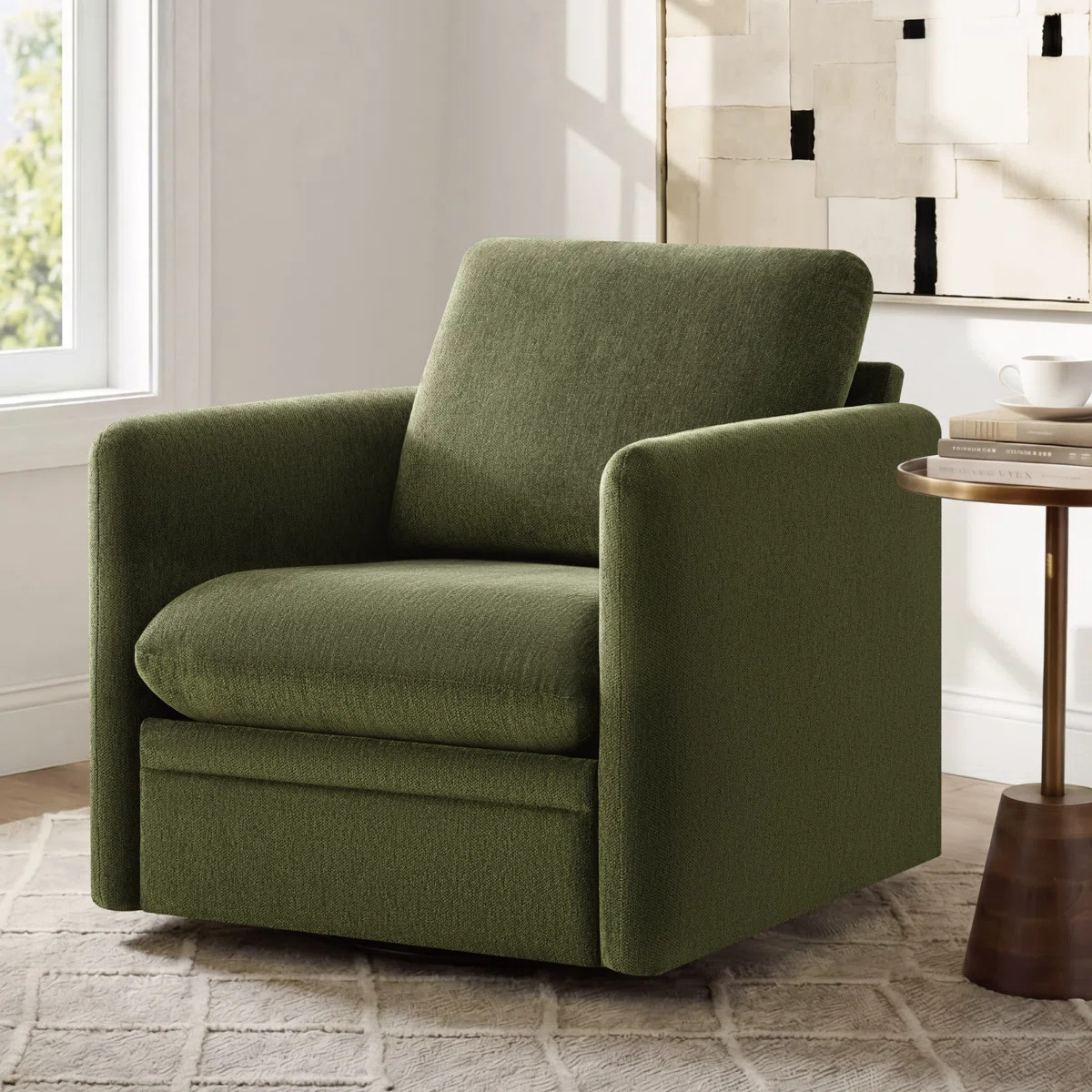 360° Swivel Accent Chair For Living Room | Wayfair North America