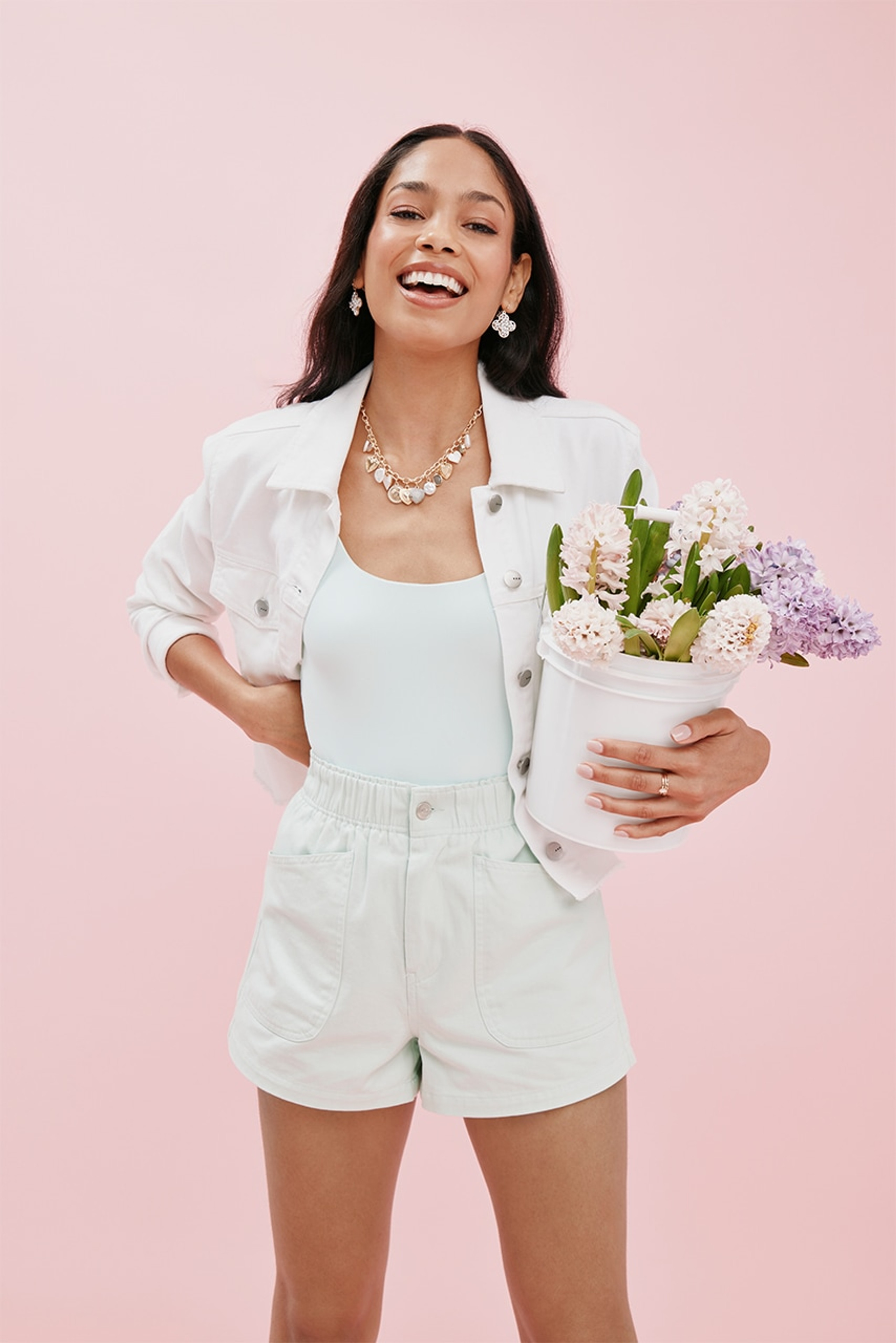 Nina Canvas Shorts | Francesca's