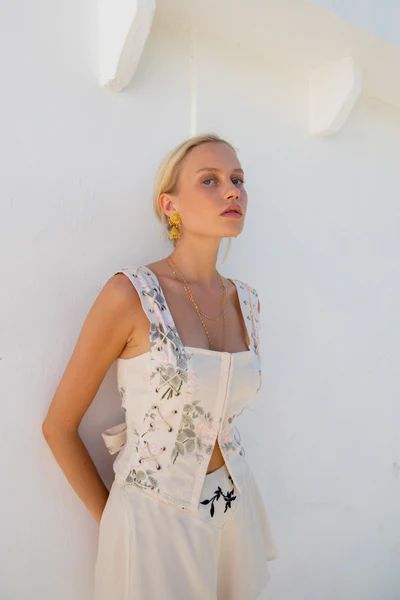 VRG GRL De La Rose Top // Natural | VRG Grl