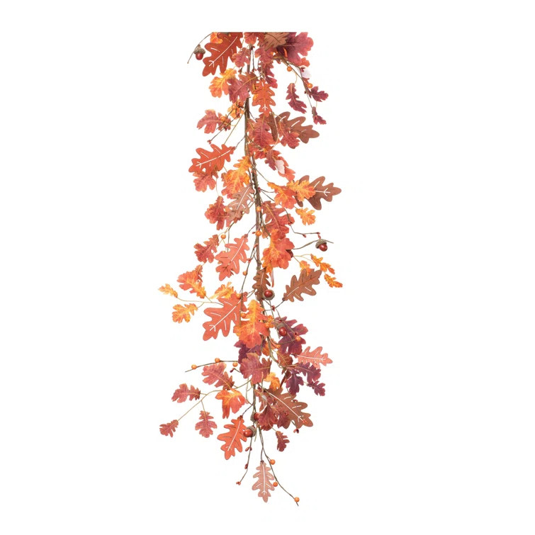 Golphin 61'' in. Faux Mixed Assortment Garland (Set of 2)See More by The Holiday Aisle®Rated 0 o... | Wayfair North America