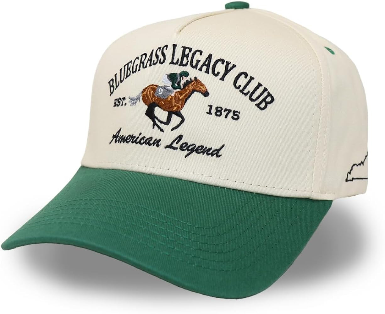 Vintage Outdoor Club Trucker Hats | Bass | Duck | Canoe | Horse Racing | Embroidered 2-Tone Snapb... | Amazon (US)