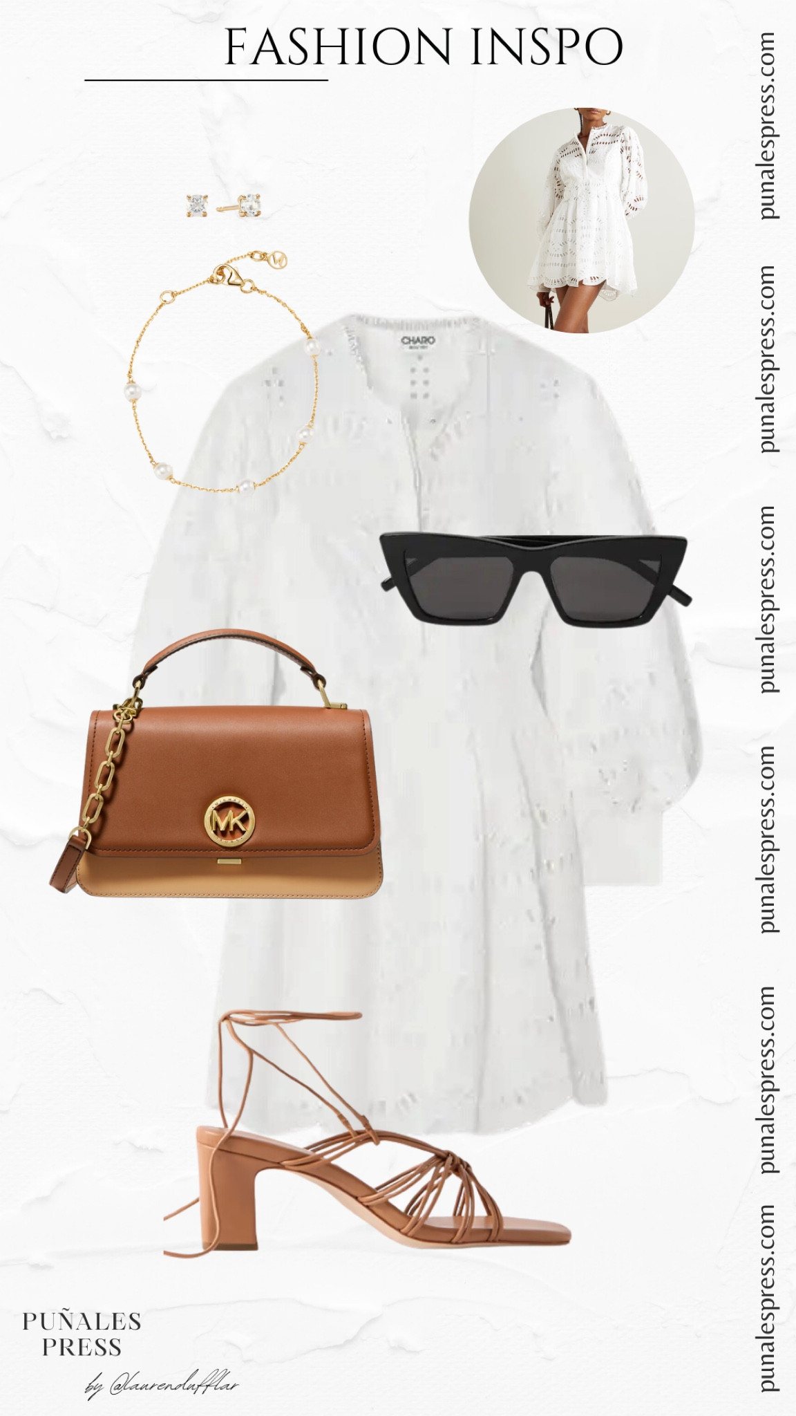 Summer sophistication Style inspo! 🌟 Embrace the sunshine in a crisp white broderie anglaise mini dress paired with brown strappy sandals and a luxe bag. Effortless style for every summertime escapade! ☀️👜 #SummerFashion #StyleEssentials"

#LTKbeauty #LTKstyletip #LTKActive