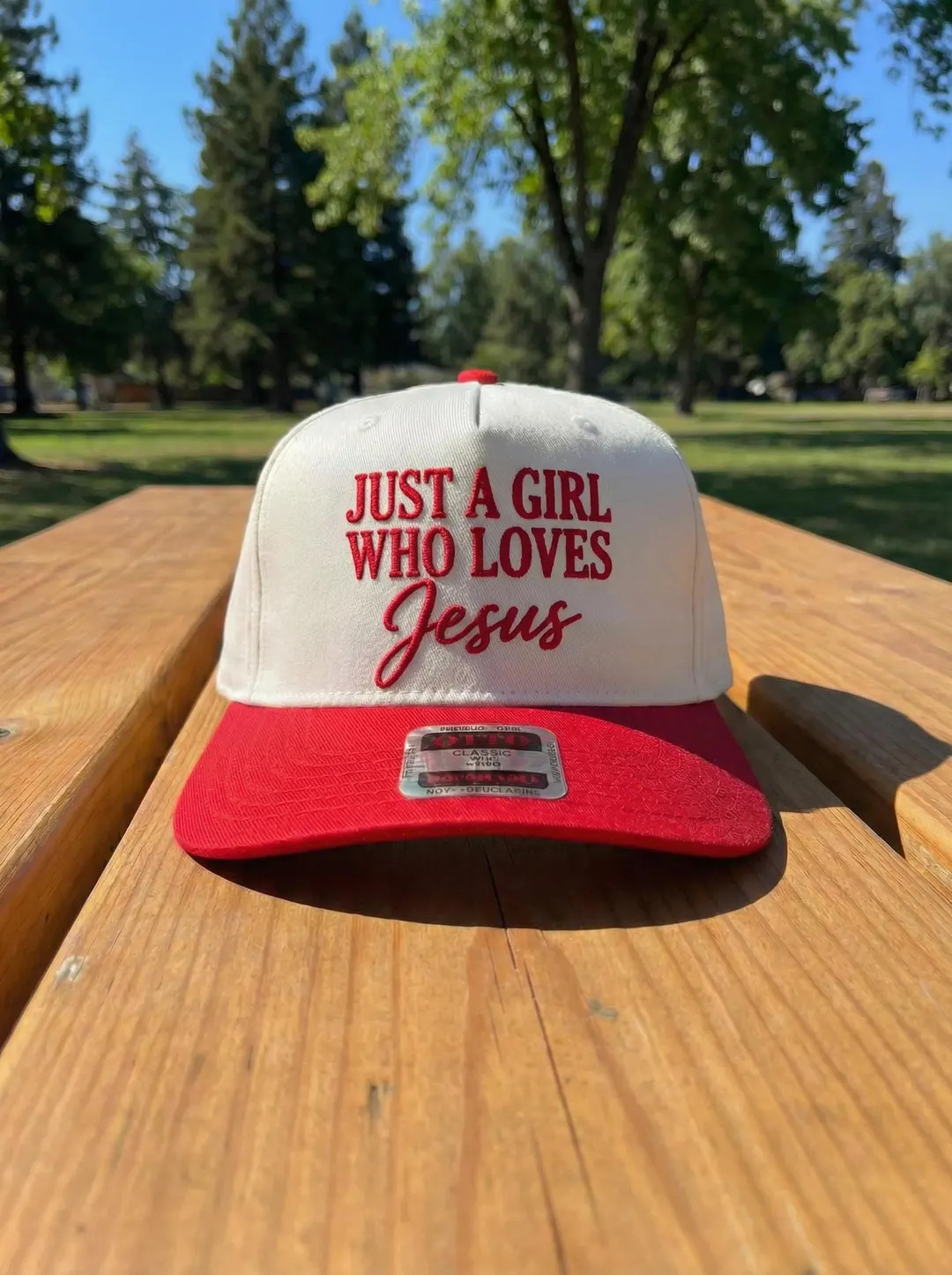 Just A Girl Who Loves Jesus Hat, Christian Women's Trucker Cap, Faith Based Gift for Her - Etsy | Etsy (US)