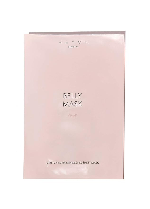HATCH Mama - Natural Belly Mask Stretch Mark Targeting Sheet Mask | Non-Toxic, Plant-Derived, Mam... | Amazon (US)