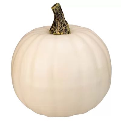 8.5" Cream White Pumpkin Fall Harvest Table Top Decoration Northlight Seasonal | Wayfair North America