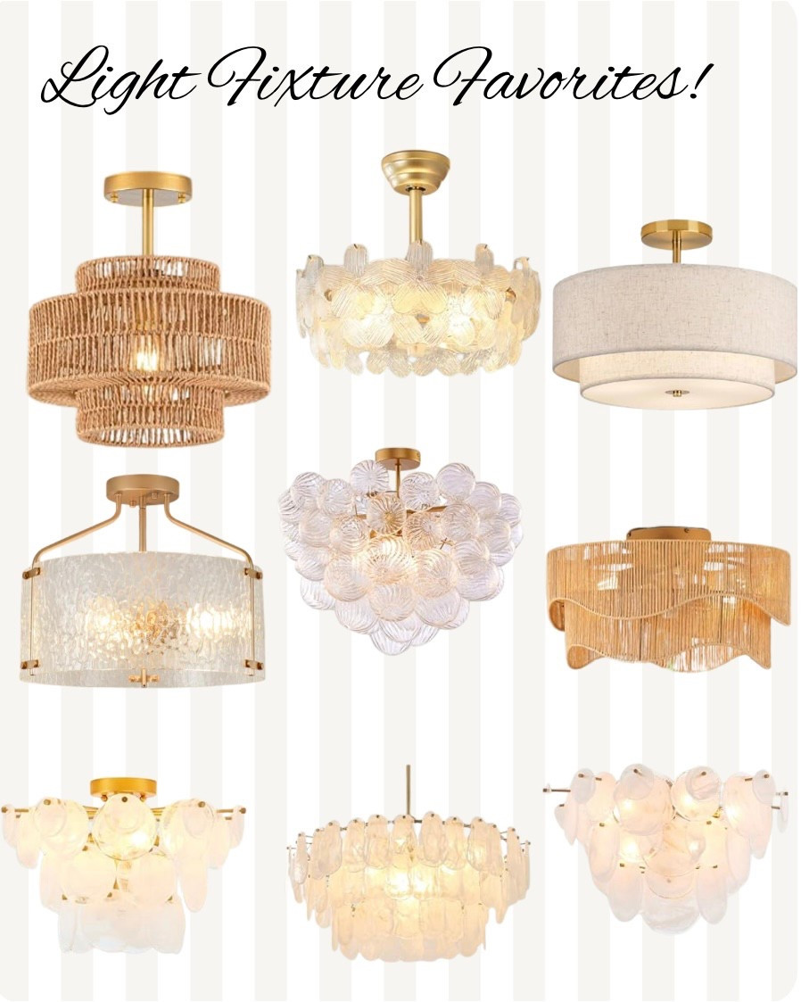 Top 2026 Light Fixtures all from Amazon! 

#LTKHome