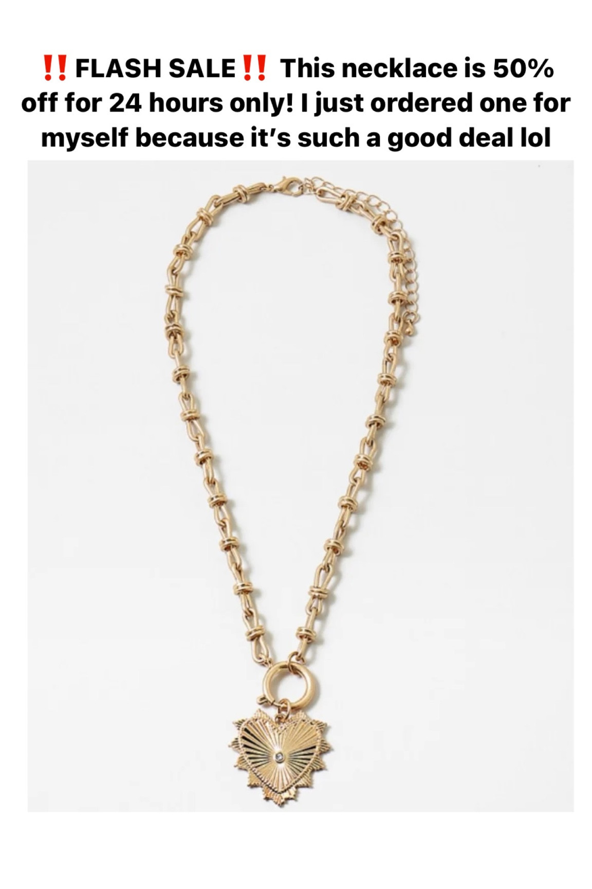 Gold Heart necklace / love and luck necklace 

#LTKSaleAlert #LTKFindsUnder50