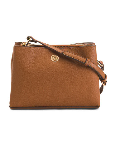 A Hinge Triple Compartment Crossbody | TJ Maxx