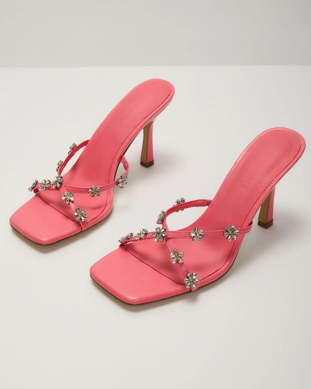 Soelen Embellished Open Toe Heels | VICI