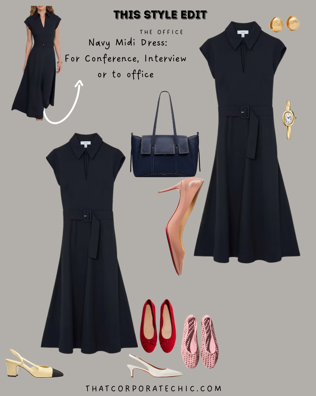 The work dress, Navy midi dress


What to wear to the office stylishly, workwear, thatcorporatechic, office wear, capsule office wardrobe, Minimalist Office Wear,corporate style,effortless work outfit ideas, ThatCorporateChic office outfits

#LTKsummer #LTKworkwear #LTKdresses