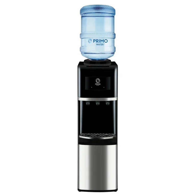 Primo Water® Top Loading Pro 3 Temp Water Dispenser, Black & Stainless Steel | Walmart (US)