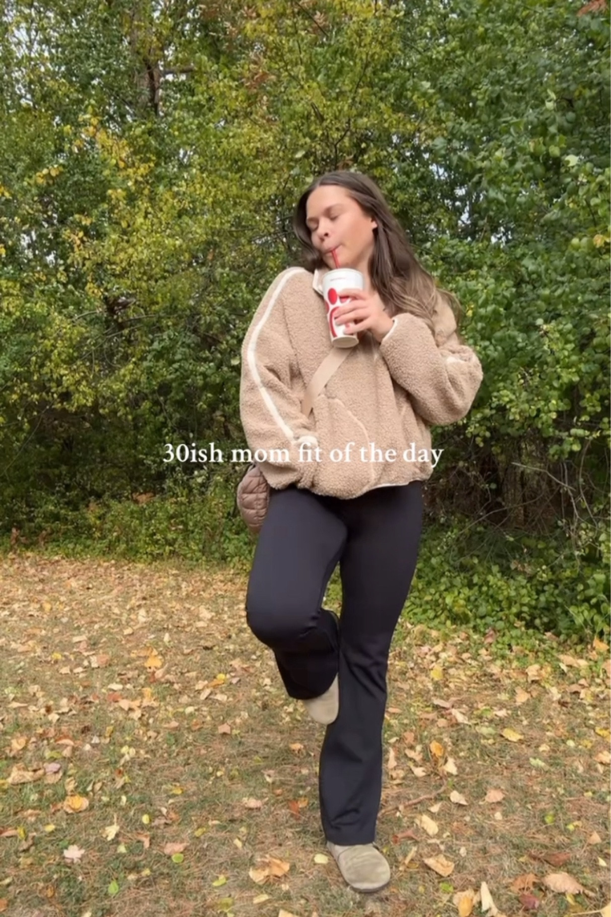 Sherpa + cozy fabrics is my favorite trend. comfort >>>> 