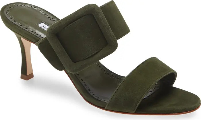 Manolo Blahnik Gable Buckle Sandal | Nordstrom | Nordstrom