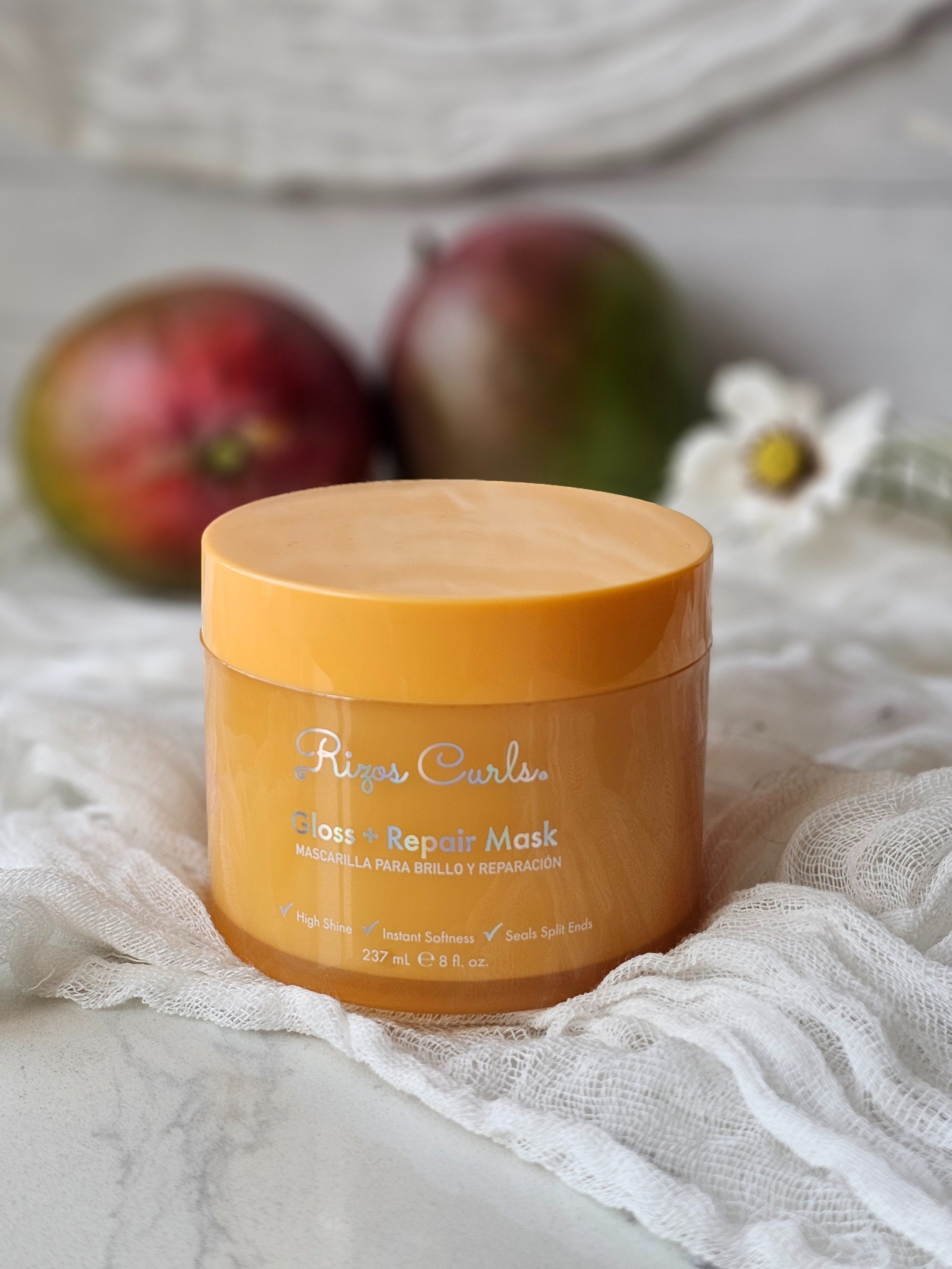 Smells like summer hair repair mask. Mango butter...need i say more?! 

