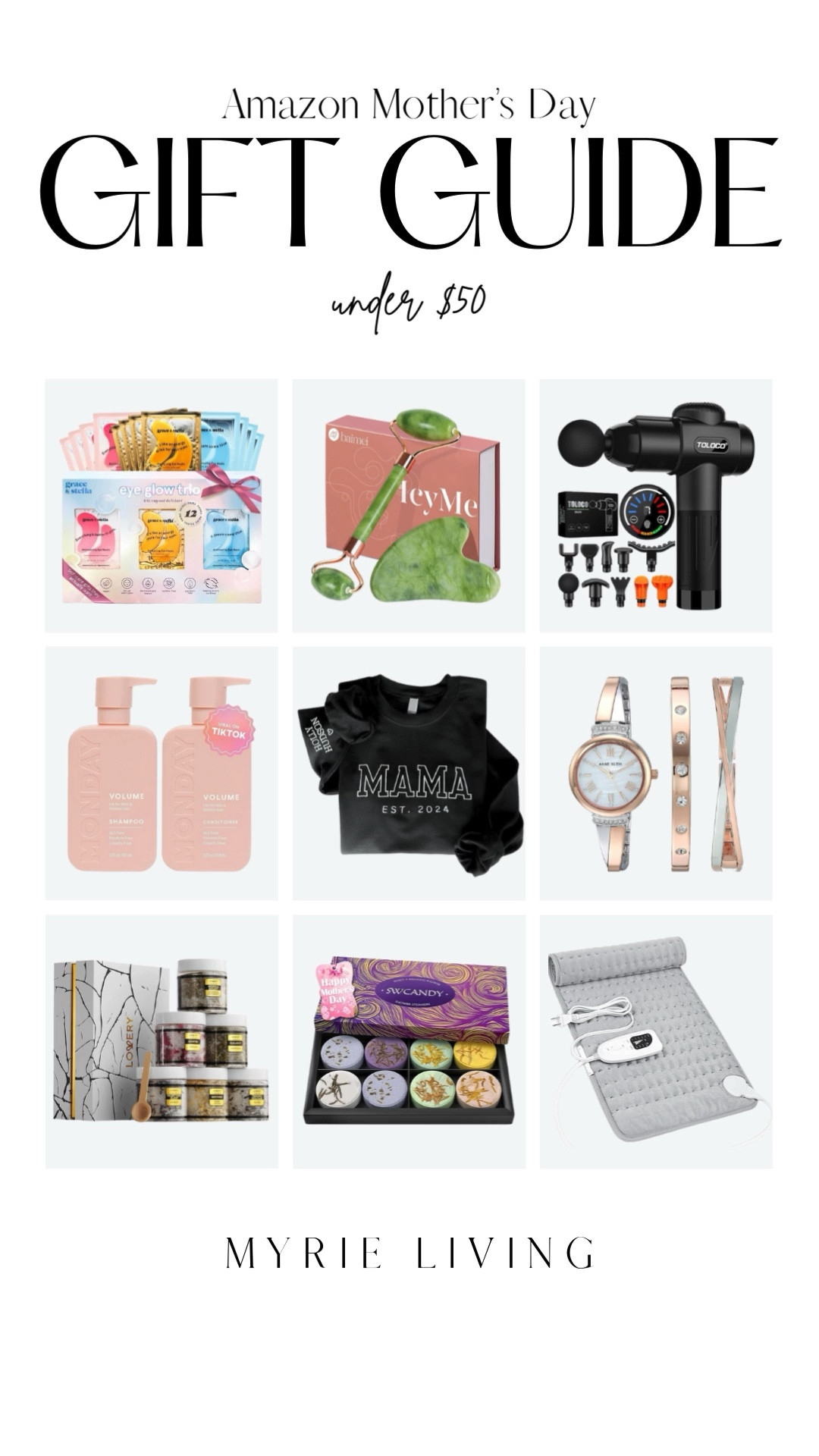 Thoughtful gifts on Mother’s Day that won’t break the bank! I’ve rounded up the best Amazon finds under 50. 

// Amazon, Amazon Outfits, Amazon Fashion, Amazon Home, Amazon Sweatshirt, Eye Patches, Heating Pad, Shampoo, Shampoo and conditioner, Gua Sha, Amazon Watch, Amazon Mothers Day, Mothers Day Amazon, Mothers Day Gift Amazon

#LTKFindsUnder50 #LTKSeasonal #LTKGiftGuide