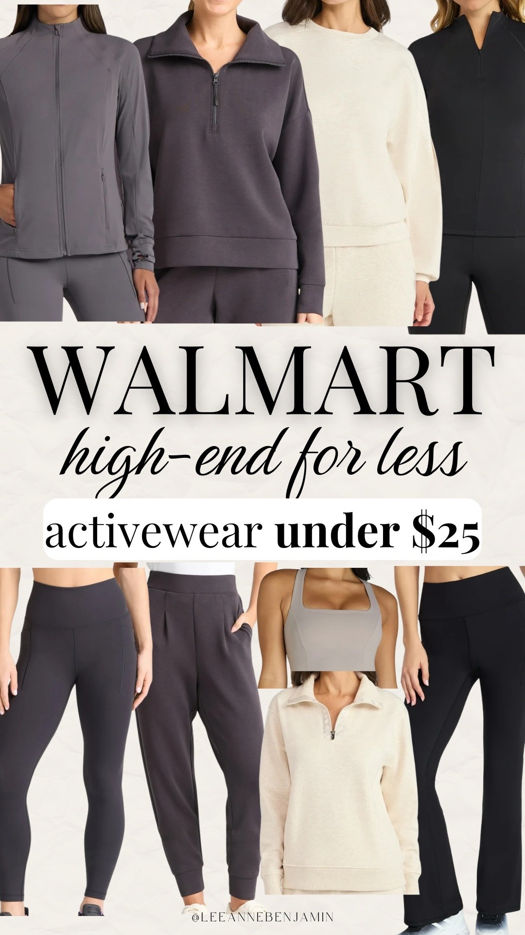 Walmart high-end for less activewear under $25!

#LTKFindsUnder50 #LTKSaleAlert #LTKActive