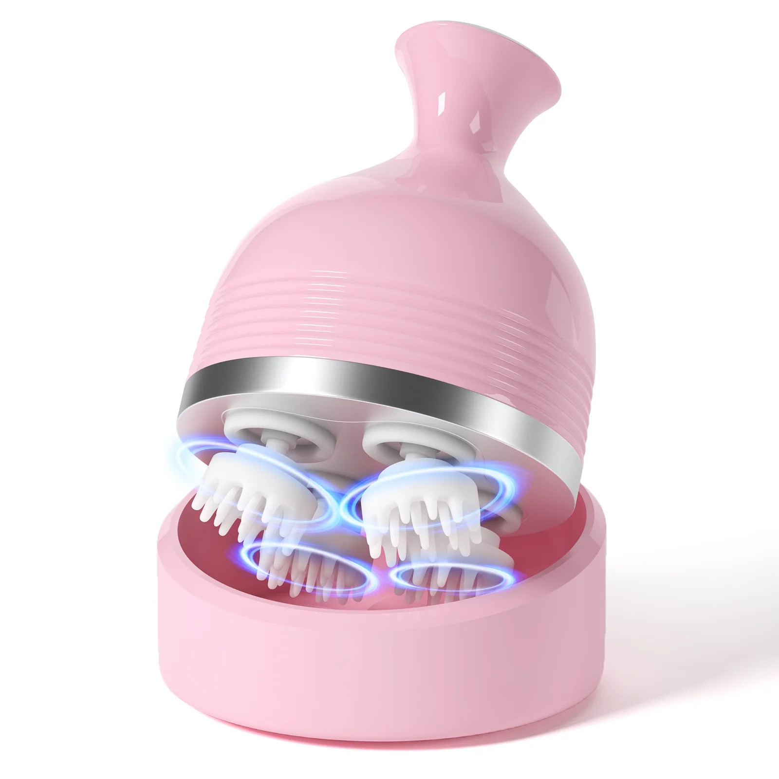 Morfone Electric Cordless Hair Scalp Massager with Kneading 76 Massage Nodes, Handheld Portable H... | Walmart (US)