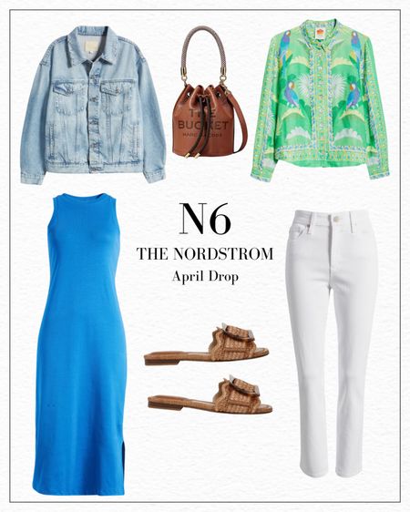 The Nordstrom 6 April Drop is here!! Featuring my favorite new denim jacket, a pretty blouse, a comfy cotton dress under $100 that can be dress up or down, and more! 

#LTKstyletip #LTKfindsunder100 #LTKover40