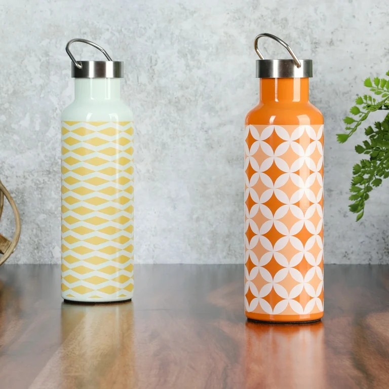 Wanda June Home Backyard Swagger 25oz Stainless Steel Hydration Bottle, Set of 2 by Miranda Lambe... | Walmart (US)