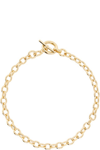 Laura Lombardi - Gold Portrait Necklace | SSENSE