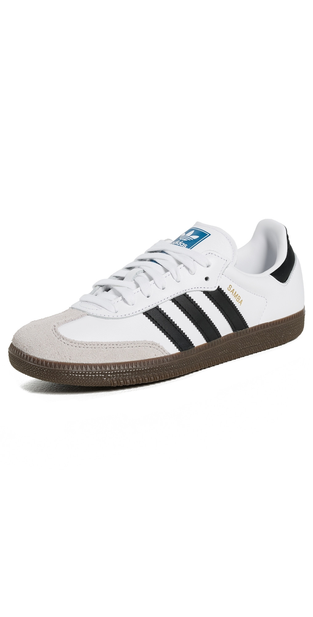adidas Samba OG Sneakers Cloud White/Core Black/Gum 9 | Shopbop
