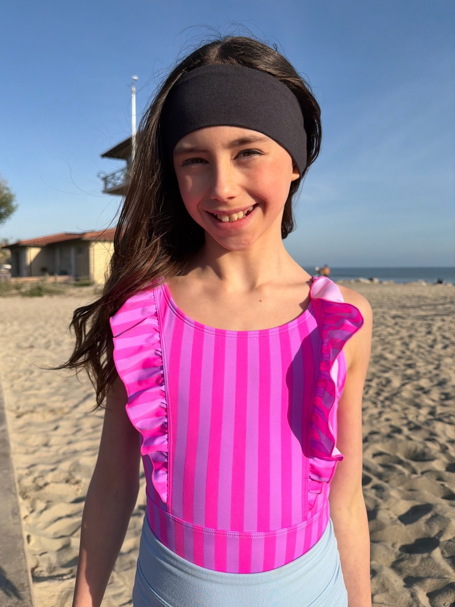 Girls swimsuit

Gymnastics shorts, headband, girls one piece.

#LTKmomlife #LTKKids #LTKSwim