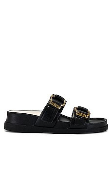 Dolce Vita Soya Sandal in Black from Revolve.com | Revolve Clothing (Global)