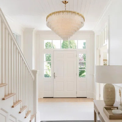 15 - Light Modern Luxury Tried Chandelier Glass Crystal Pendant Lights | Wayfair North America