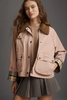 Barbour Beadnell Crop Jacket | Anthropologie (US)