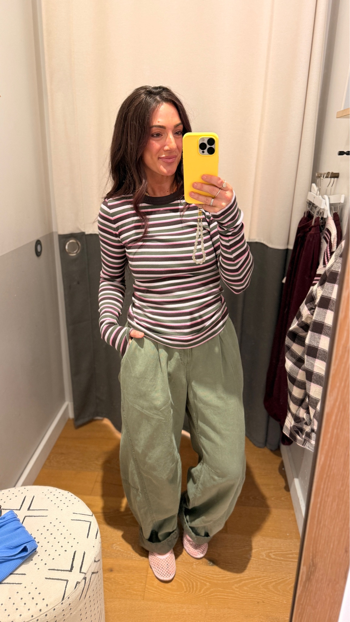 Aerie Fall style!! Love the detail on the pants and this stripe tee is SO soft-closet staple!

#LTKSeasonal #LTKPetite #LTKootd