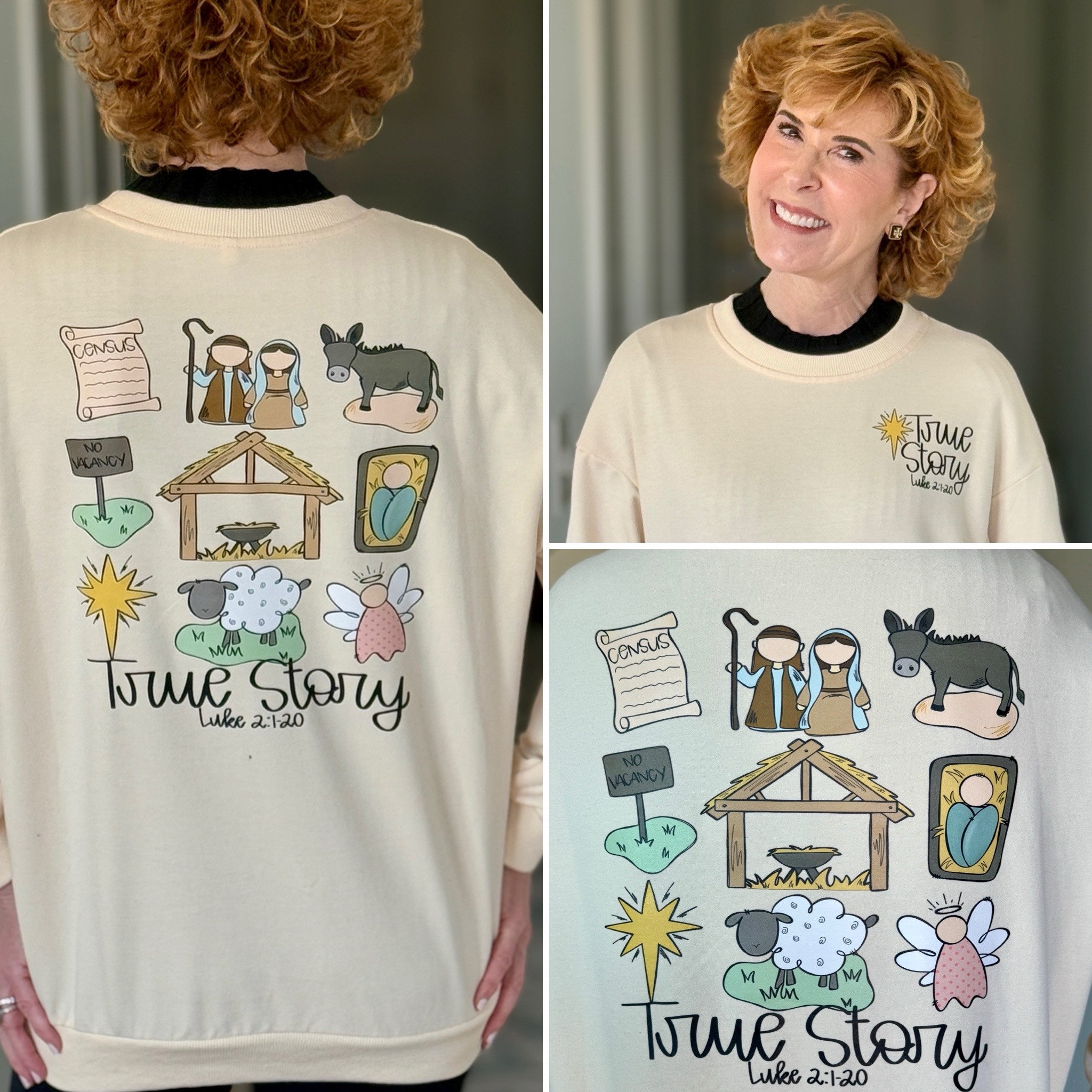 The cutest faith-based Christmas sweatshirt from Amazon!



#LTKHoliday #LTKFindsUnder50 #LTKSeasonal